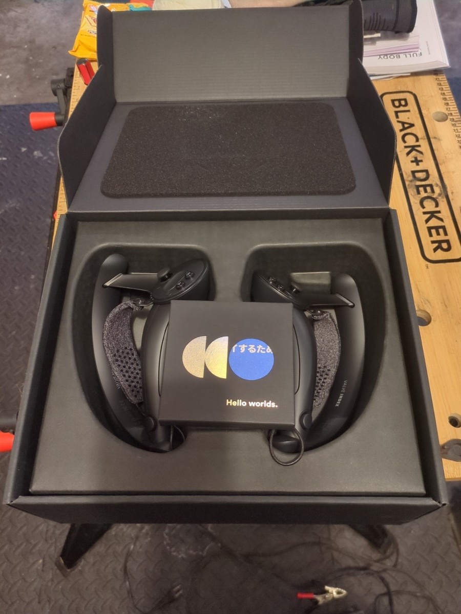 VALVE INDEX コントローラ V003665-20 Valve Index VR Controllers - Black (V003665-20) | eBay