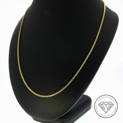 SONDERAKTION WERT 2.420,- Venezianer Kette massiv 750 Gold 18k 18 KT 63cm XXYY