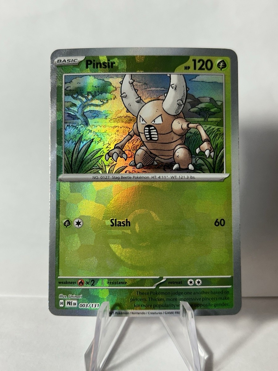 pinsir pokemon card value Pinsir (Poke BALL Pattern) - SV: Prismatic Evolutions [POKE BALL PATTERN] [Near Mint]
