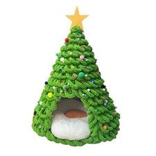 Cat Christmas Tree Bed Fun Tent Cave House Kitten Beds Furniture