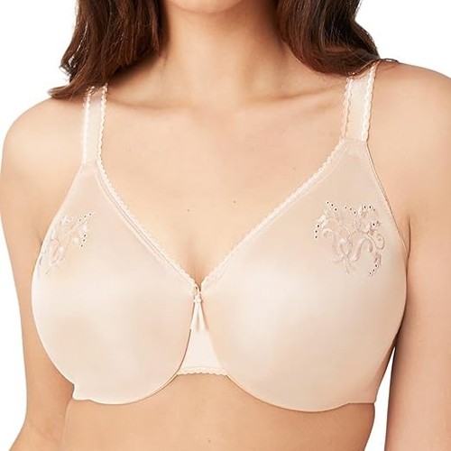 Wacoal Women's Slimline Seamless Minimizer Bra - Sand - 32DDD - Picture 1 of 5
