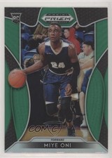 2019-20 Panini Prizm Draft Picks Green Prizm Miye Oni #60 0y59