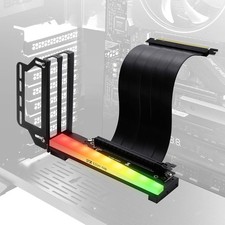 Vertical Graphics Card Holder Bracket with ARGB 5V 3Pin LED,GPU Mount,Video C...