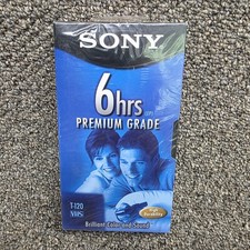 Sony T120VRH Premium Grade VHS Video Tapes