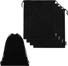 5 Piece Drawstring Headphone Travel Bag