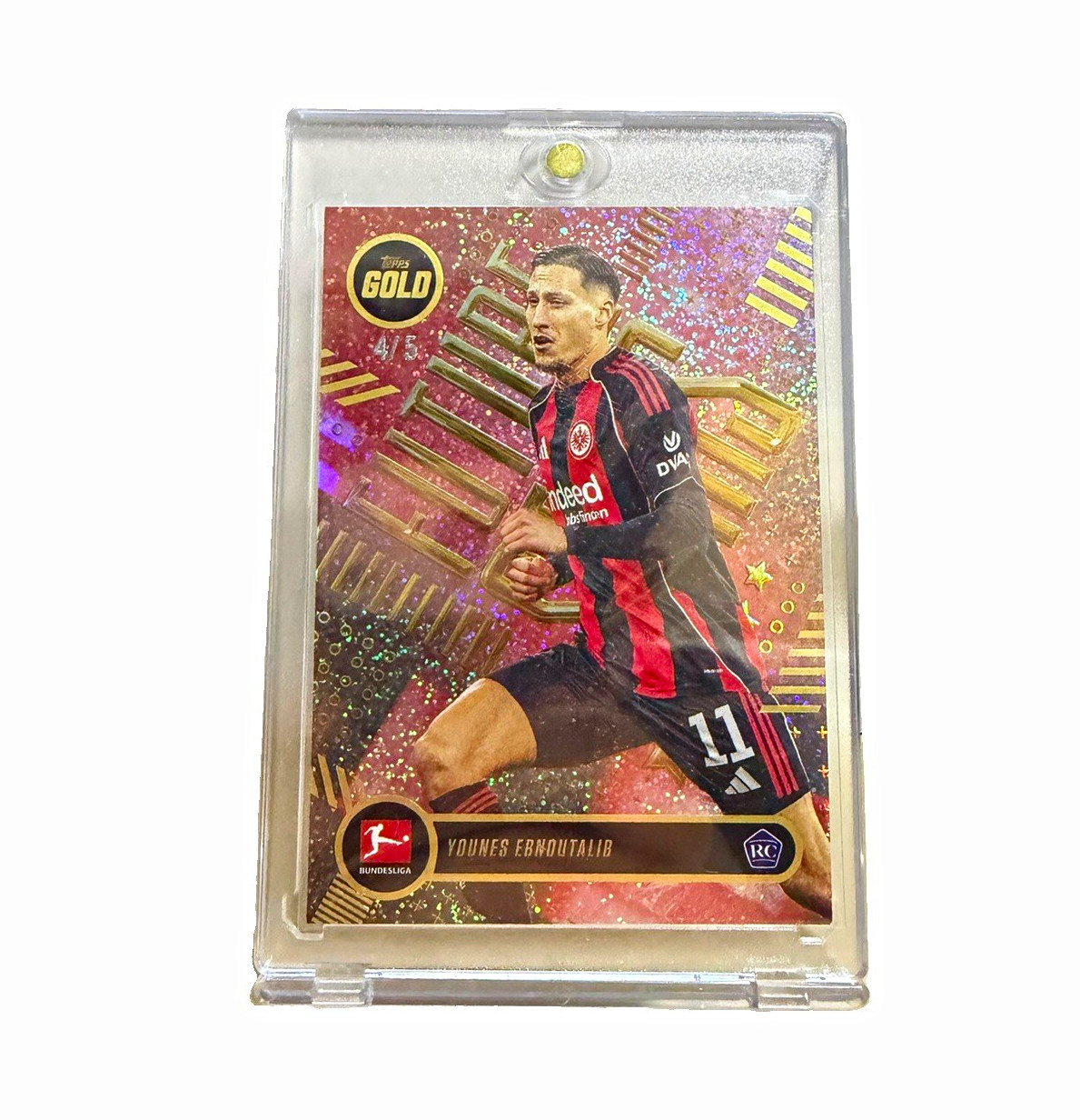 Topps Bundesliga Future Stars 2023-24 Younes Ebnoutalib /5 RC Gold FS1 Frankfurt