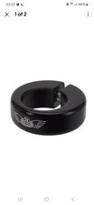S E Racing Champ Clamp Seat Clamp 31.8mm Black BMX Old School Cruiser