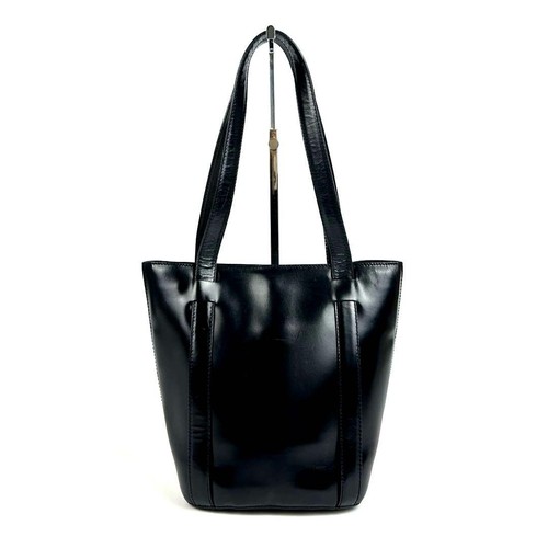 Celine Tote Bag Shoulder Starball Buckle Calf Leather Black Used - Picture 5 of 11