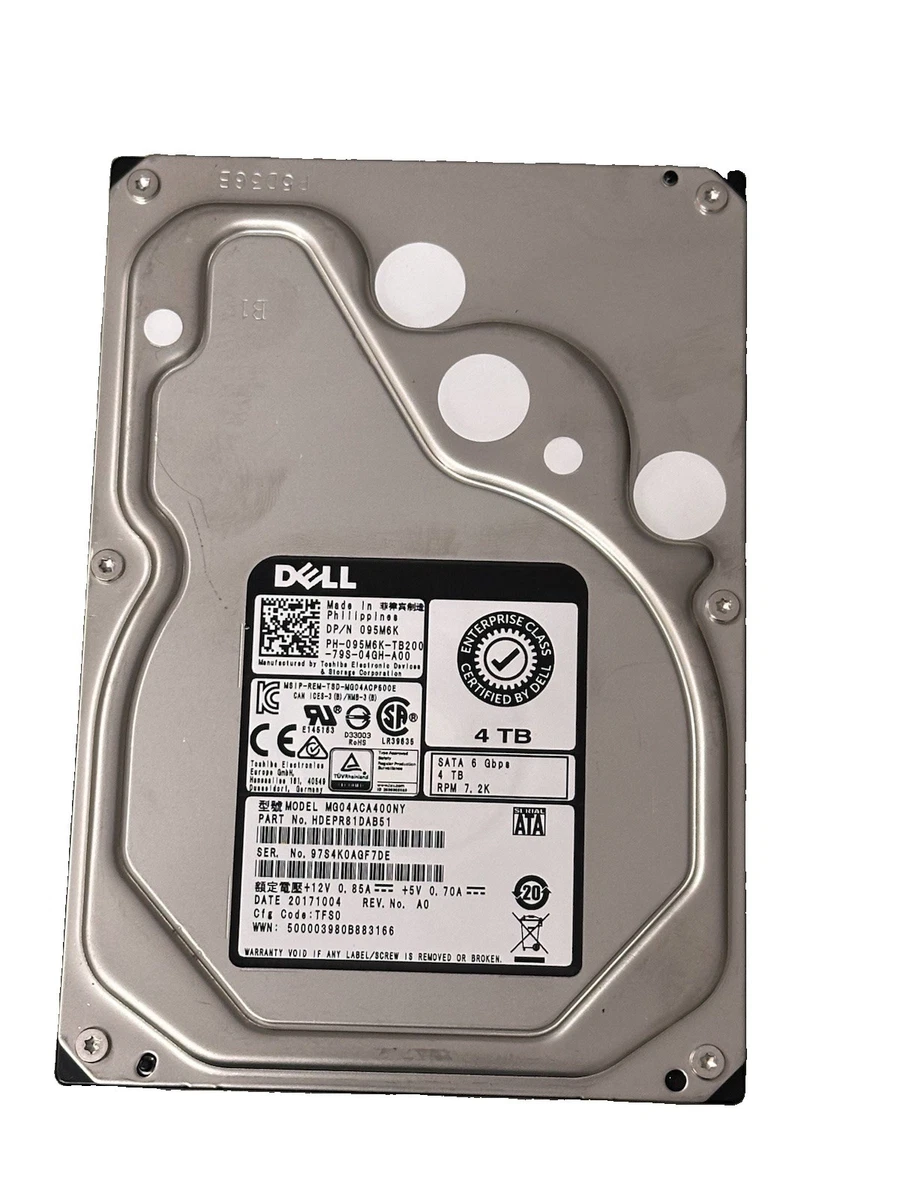 Dell 4TB Internal Hard Disk Drives for sale | eBay