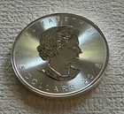 2018 Canadian Silver Maple Leaf 1 oz — photo from another recent sale