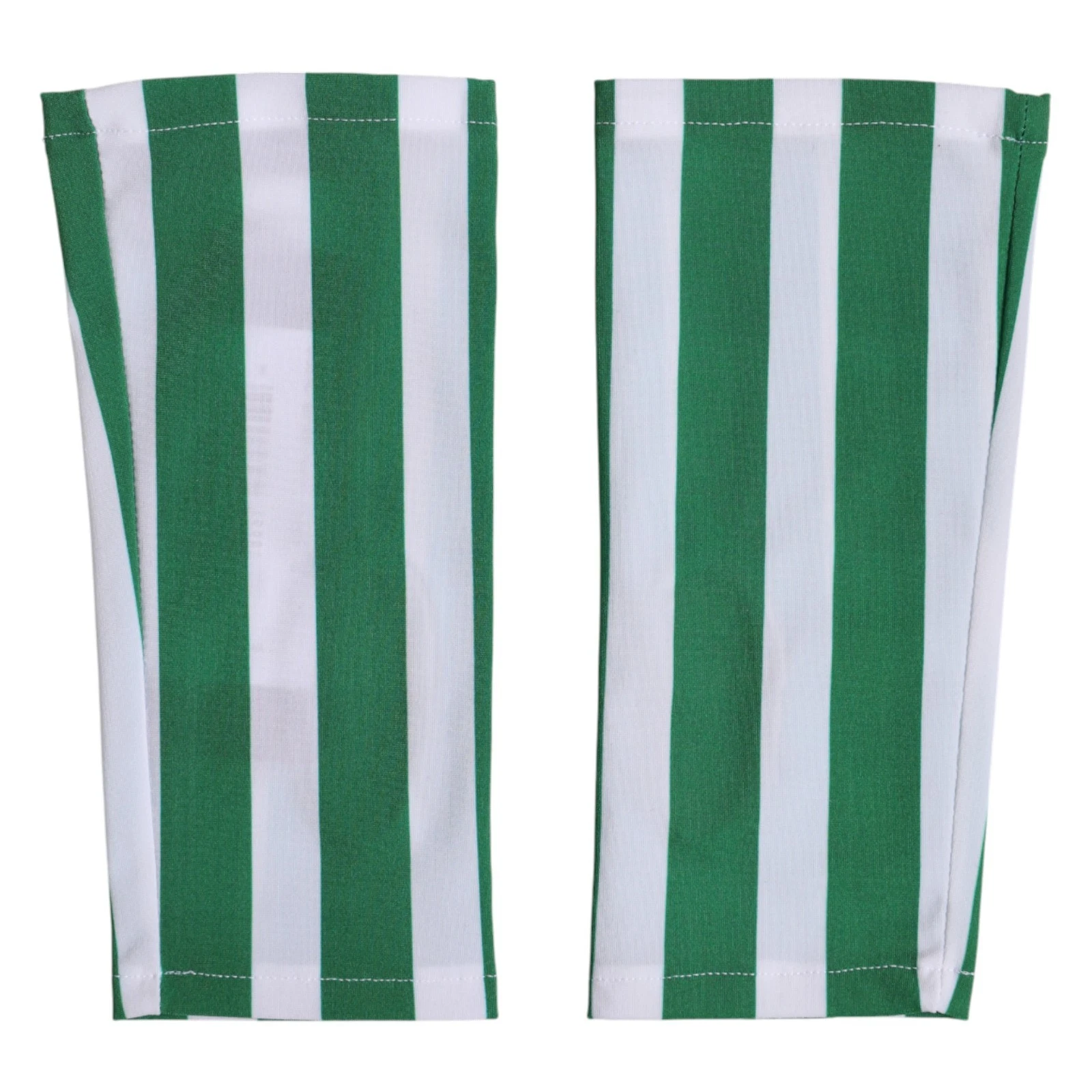 DOLCE & GABBANA Gloves Green White Nylon Fingerless Wrist Length s. 7 / S 420usd