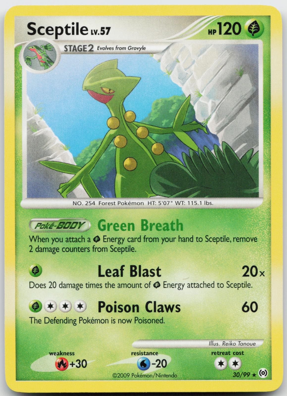 Sceptile 30/99 Pokemon Arceus - LP