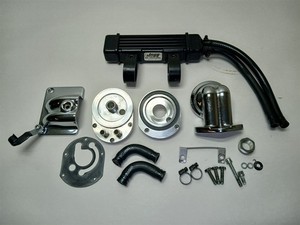 Harley-Davidson 02 Dyna Wide CVO FXDWG3 Oil Cooler Jagg 37183-99 26297-99