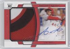 2020 Panini National Treasures 75/99 Aristides Aquino #152 Auto 7m3