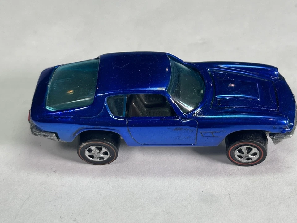 Restaurado Hot Wheels Redline - 1969 - Maserati Mistral - Azul Foto 4 de 4