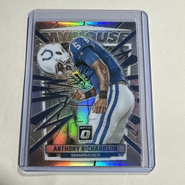 2023 Panini Donruss Optic - My House Anthony Richardson #3 Silver Prizm (RC)