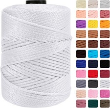 Polypropylene Cord 3mm 185 Yards Colorful Polyester Yarn Handmade Knitting