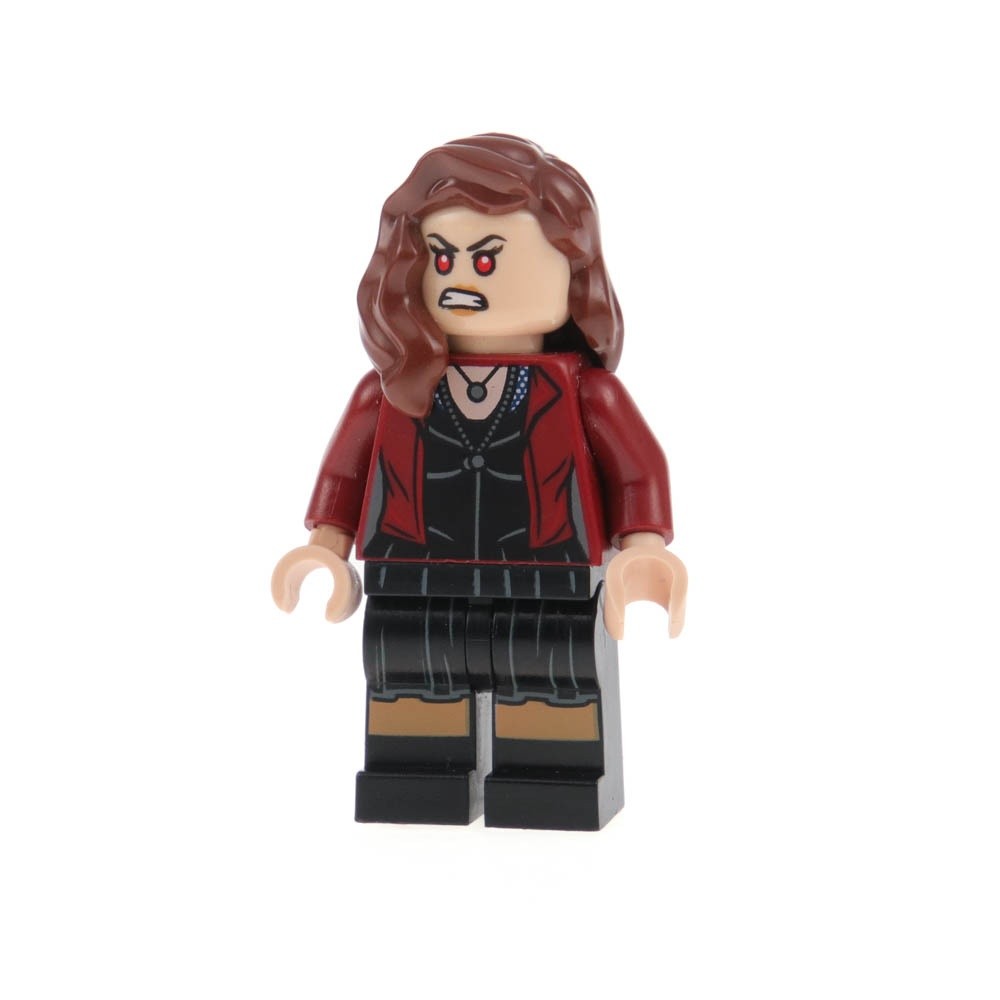 1x LEGO Minifigure Heroes Scarlet Witch Wanda Maximoff 76031 Doppelface