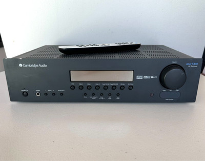 Cambridge Audio Azur 540R AV Receiver Black Untested - PARTS/REPAIR ONLY