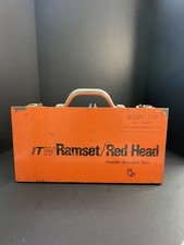 Ramset Red Head S38 Powder Actuated Tool Kit w Case & Loads