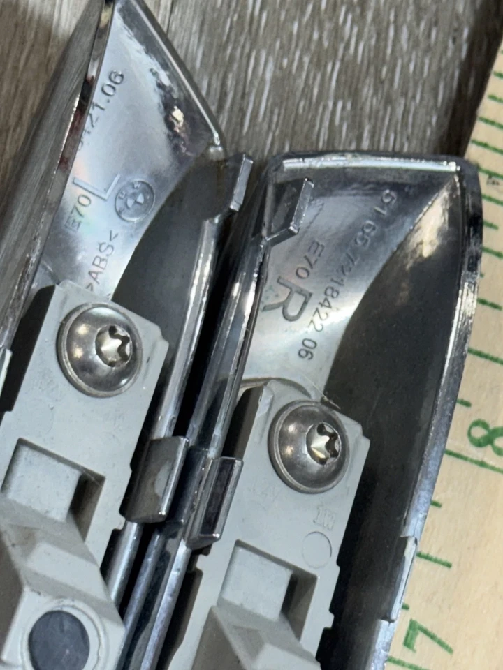 10-13 BMW X5M X6M E70 E71 PAIR Fender Sides Marker Turn Signal Lamp Light OEM 11 - Image 4 of 4