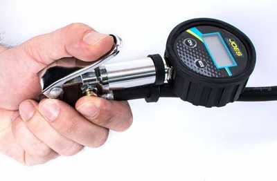 Joes Racing 32489 HIGH PRESSURE TIRE INFLATOR W/ QUICK FILL VALVE, 0-150 PSI