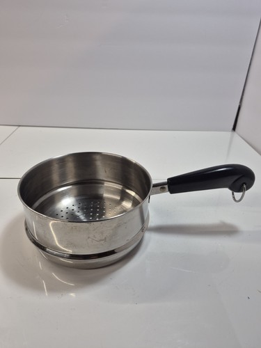 Revere Ware Stainless 1.5 QT Steamer Strainer Insert 6-1/4" Diameter 6.25"