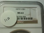 1879-S  Morgan Dollar NGC MS-63