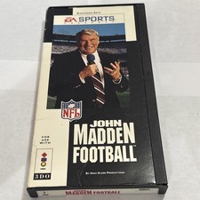 John Madden Football (3DO, 1994) No Manual Tested Working image
