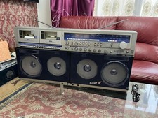 Modified Bluetooth Sharp GF-1000 W Large Boombox Working Rare Vintage rt733