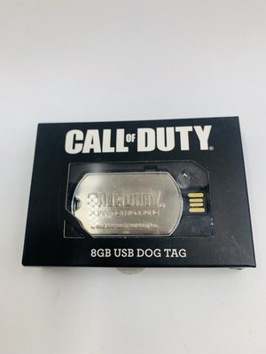 Call of Duty Dog Tag 8 GB USB New & Sealed Activision