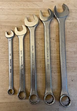 5 THORSEN Combination Wrenches 15/16 7/8 13/16 11/16 1/2 2030 2028 2022 2026