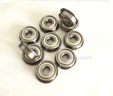 New 50pcs Flange Ball Bearing F696ZZ 6 15 5 mm Metric flanged Bearing