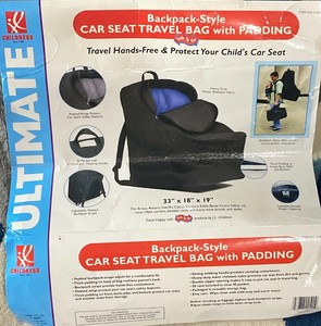 ultimate car seat travel bag