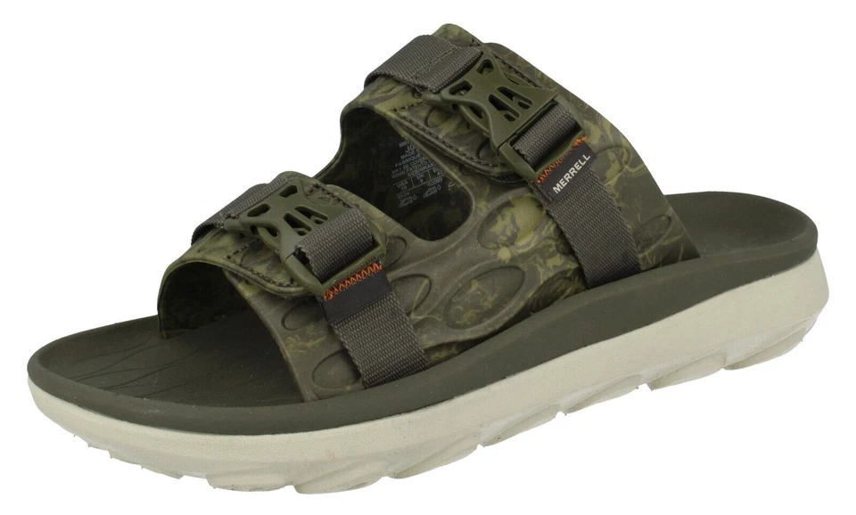 Hombre Merrell Verde Oliva Cabaña Ultra Envuelva Mula : J005227 - Imagen 2 de 4