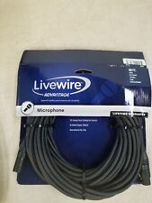 Livewire Advantage EXM25 EXM Series Microphone Cable 25 ft Neutrik XLR  connector