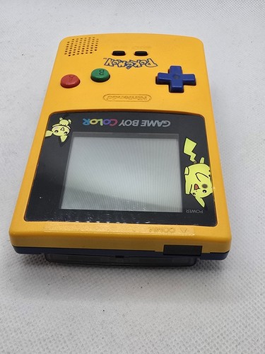 Nintendo Game Boy Color Pokemon Center Pikachu Pichu Special Edition GENUINE PAL - Bild 4 von 7