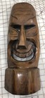 Wood Mask Tiki Tribal Hand Carved-SS
