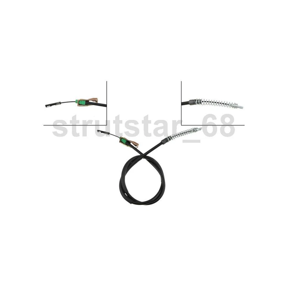 2 задних троса стояночного тормоза подходят для Ford E-150 2005 Ford E-150 Club Wagon 2005-2006 годов выпуска - Изображение 2 из 4