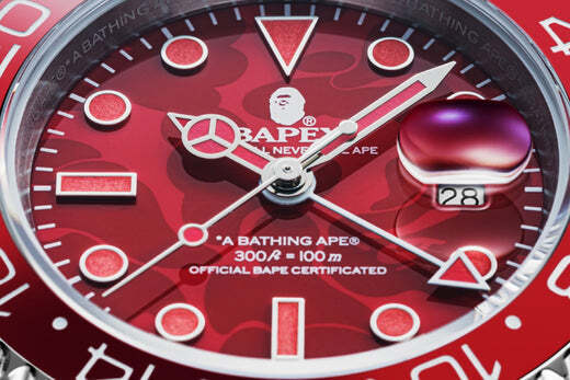 A BATHING APE Men's Wrist Watch TYPE 2 BAPEX COLOR CAMO A BATHING APE Men's Wrist Watch TYPE 2 BAPEX COLOR CAMO