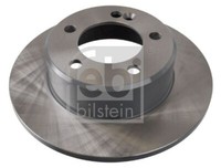 2X Febi Bilstein 40094 Bremsscheibe Passend FüR Nissan Opel Renault