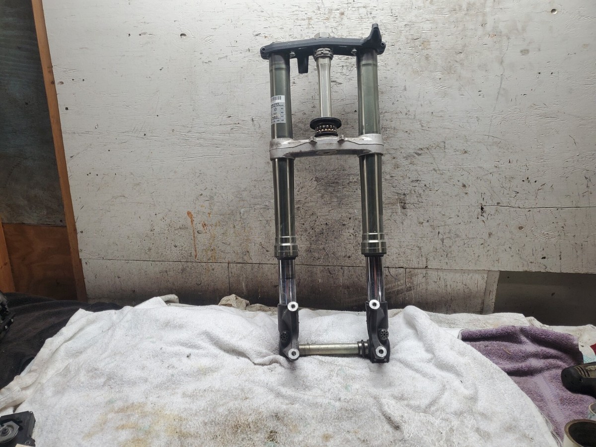 2011 Kawasaki ZX6R Ninja ZX6 ZX 6 R Left & Right Fork Forks W