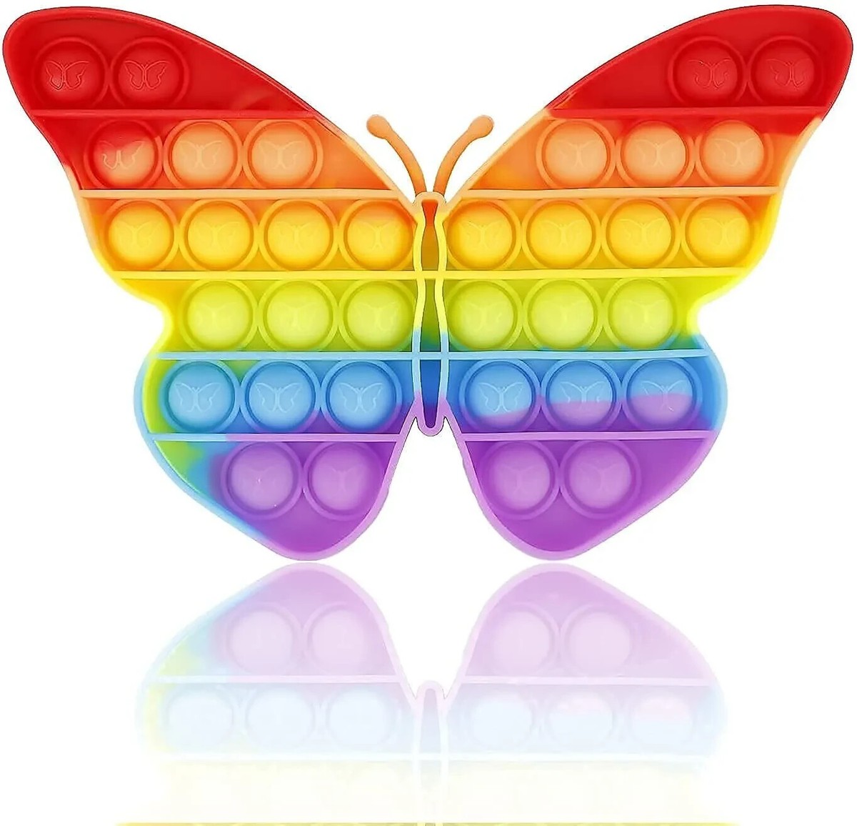 1PC Push Bubble Fidget Jouet Sensoriel Autisme Besoins Spéciaux Anti