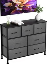 7 Drawers Chest Dresser Storage Tower Organizer for Bedroom Hallway Nursery