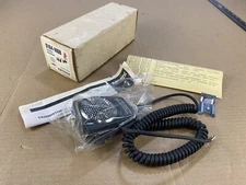 ASTATIC D104-M6B "BLACK LABEL” GENUINE CB HAND MIC RARE NEW W/BOX & INSTRUCTIONS