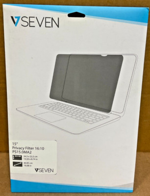 V7 LCD Privacy Filter 15 inch MacBook 15 PS15.0MA2-2N   ️  ️ Brand New!