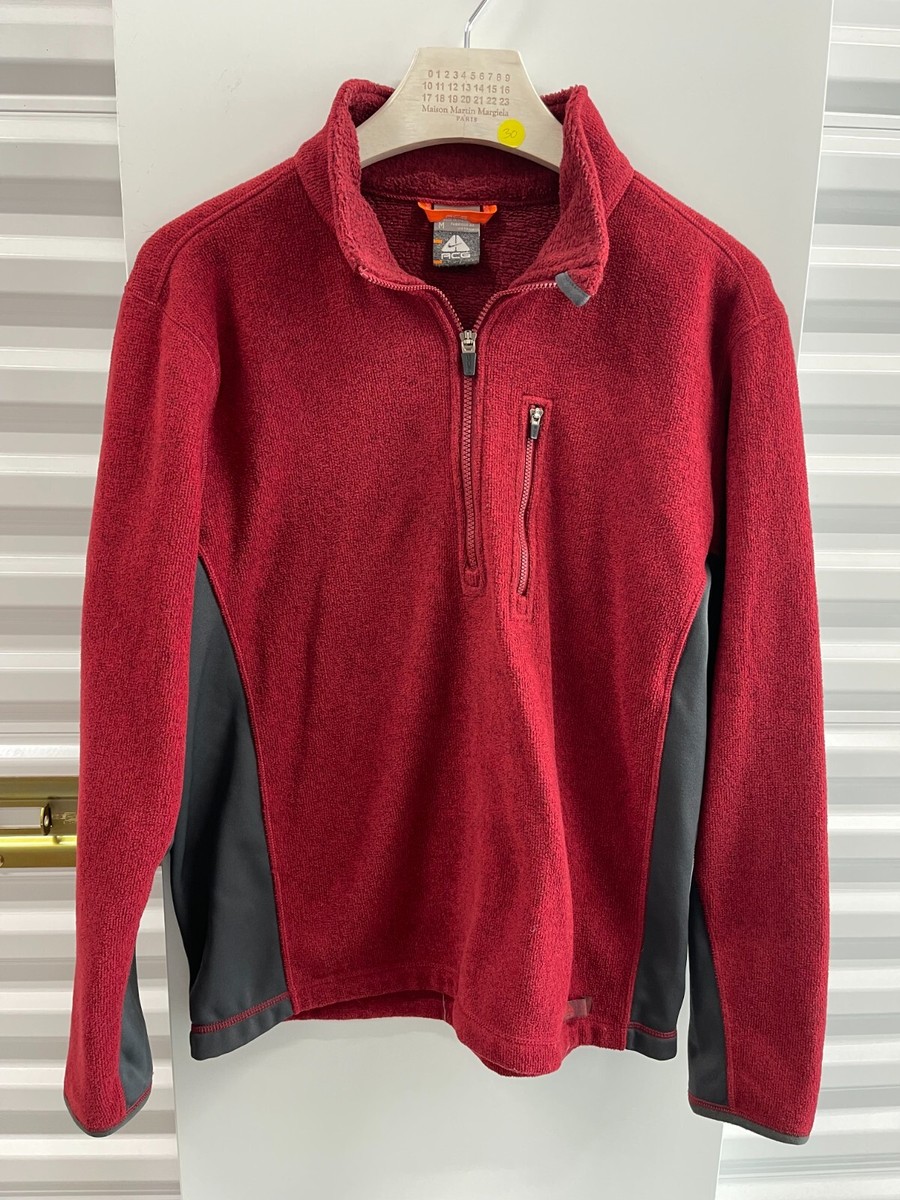 VTG 90S Y2K NIKE ACG 1/4 ZIP PULLOVER SWEATSHIRT ALL