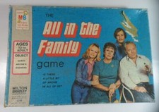 ALL IN THE FAMILY GAME 1972 MILTON BRADLEY 4206 COMPLETE PLAYED