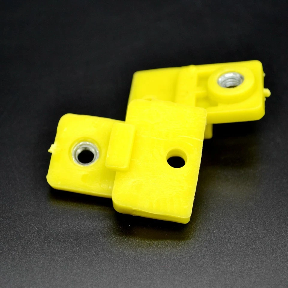 2 PIEZAS Clips de Ventana Puerta Vidrio Soporte Canal Marco Montajes para Honda Nissan Foto 4 de 4