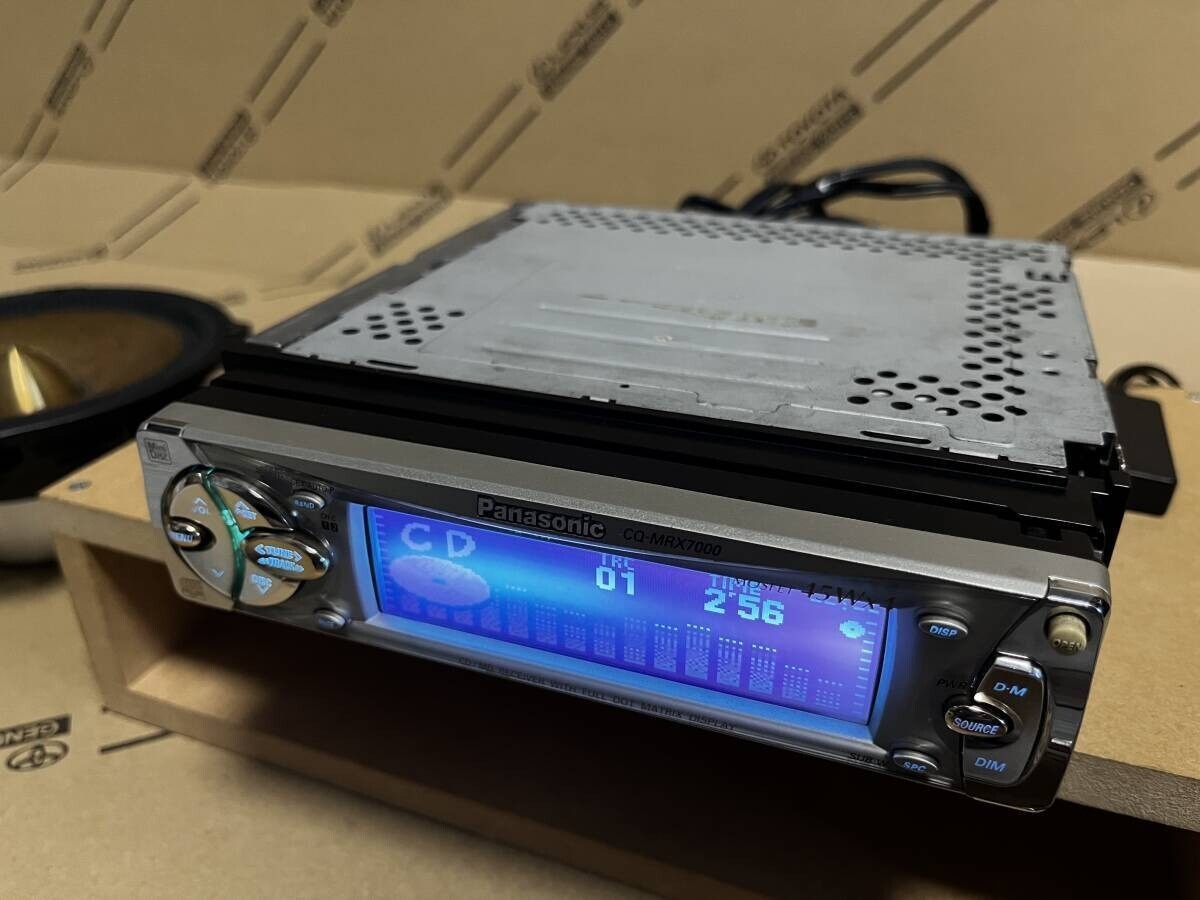 Panasonic CQ－MRX7000D 1DIN MD/CD Player DSP/EQ/AUX W/ Remote